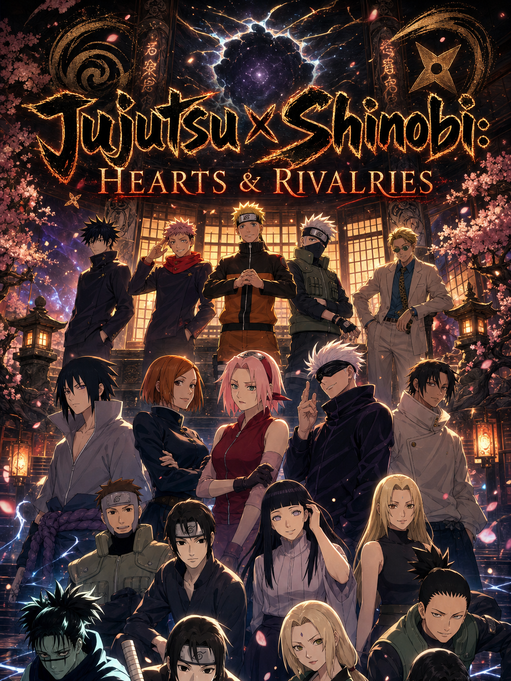 Jujutsu x Shinobi: Hearts & Rivalries