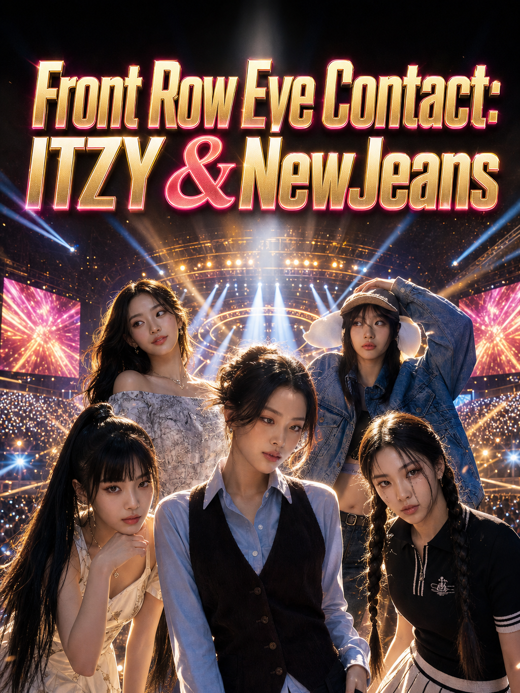 Front Row Eye Contact: ITZY & NewJeans