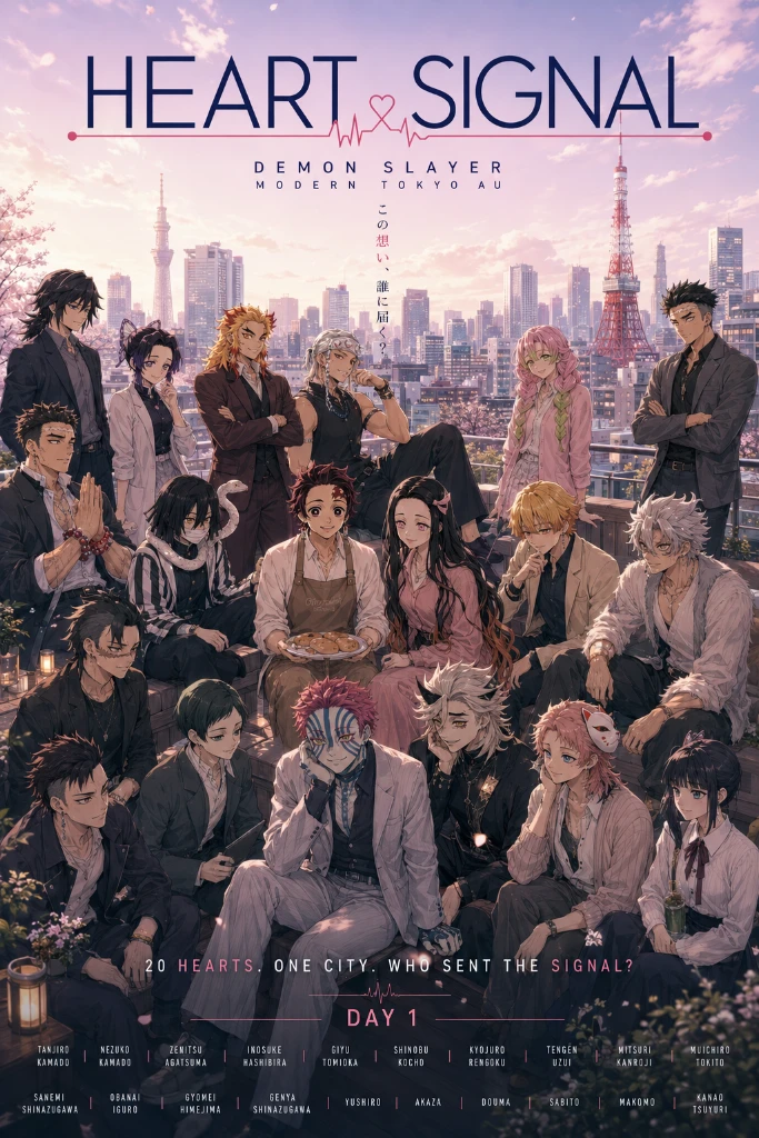 Demon Slayer Modern Tokyo AU